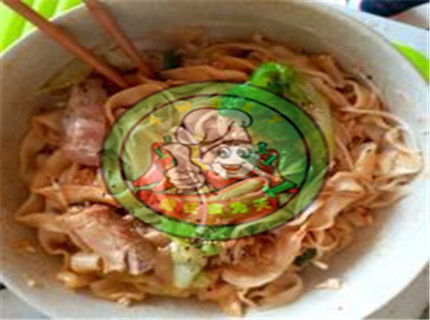 猪油泼面